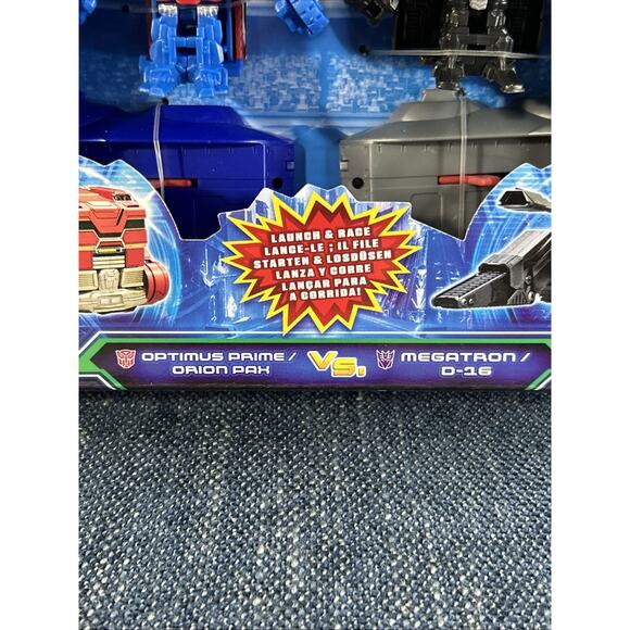 NEW Transformers One Optimus Prime vs. Megatron Action Figure Set 2 In 1 Box - Picture 8 of 13